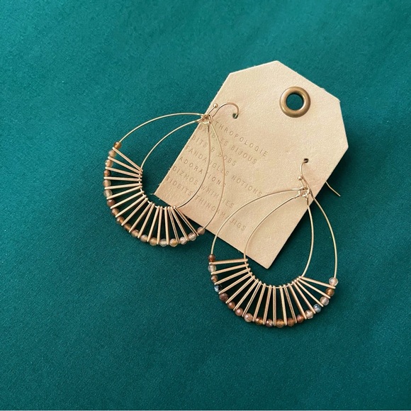 HTF Anthropologie Remy Drop Earrings - Picture 4 of 6